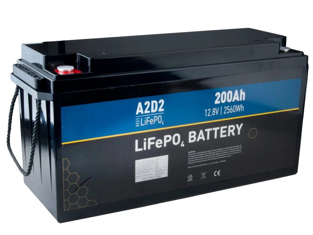 A2D2 Baterie LiFePO4 12,8V 200Ah M8 Gotion cells