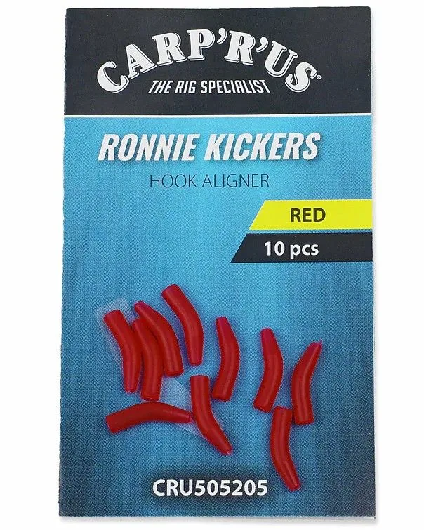 Carp'r'us rovnátko ronnie kickers 10 ks - olive / grey – Carp ´R´ Us