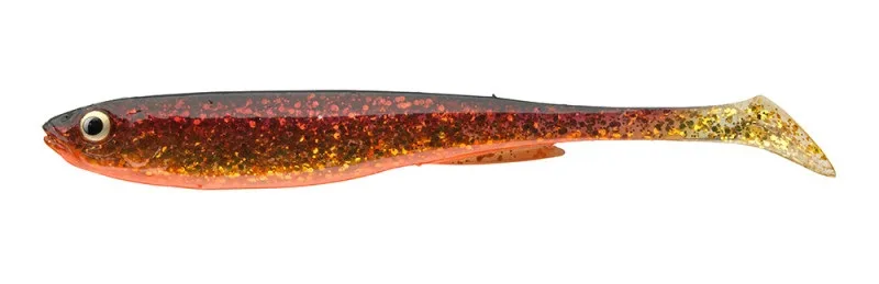 Daiwa gumová nástraha grandwave slim shady sea golden flake - 16 cm