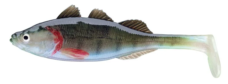 Daiwa gumová nástraha prorex live perch blue perch - 11,5 cm 16 g