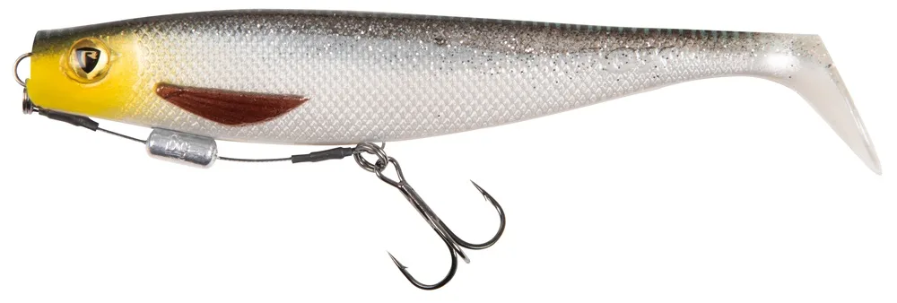 Fox rage gumová nástraha pro shad loaded silver halo - 18 cm