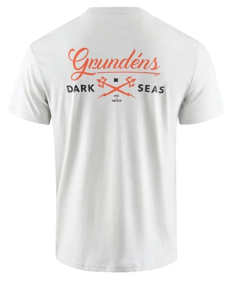 Grundéns Triko Dark Seas X Grundens Common Bond SS T-Shirt Oyster - XXXL