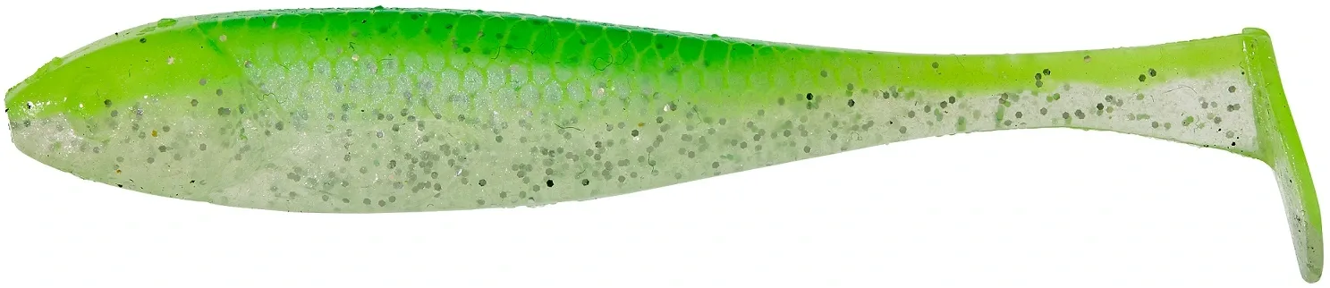 Illex Gumová Nástraha Magic Slim Shad Magic Chartreuse Délka: 6,5cm, Počet kusů: 7ks
