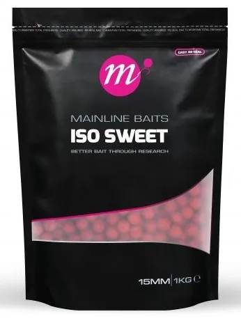 Mainline boilie shelf life iso sweet 1 kg - 20 mm