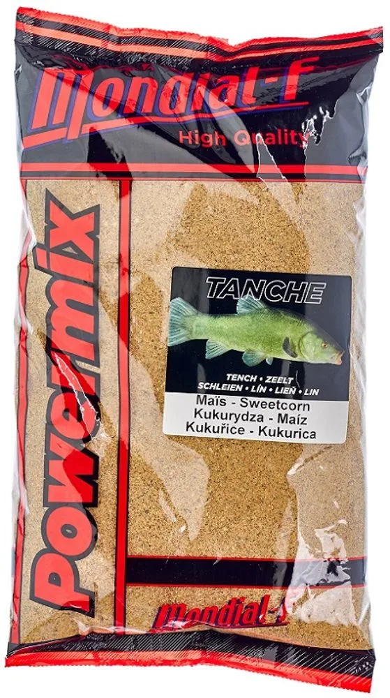 Mondial F Krmítková směs Powermix Tench 1kg - Kukuřice – Mondial-F