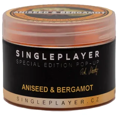 Singleplayer plovoucí boilie special edition pop-up aniseed & bergamot 50 g - 12 mm