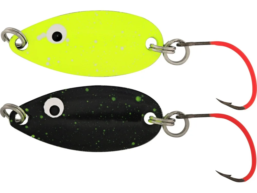 Westin plandavka fidusen slim black/chartreuse splat ultimate 3,3 cm 3 g