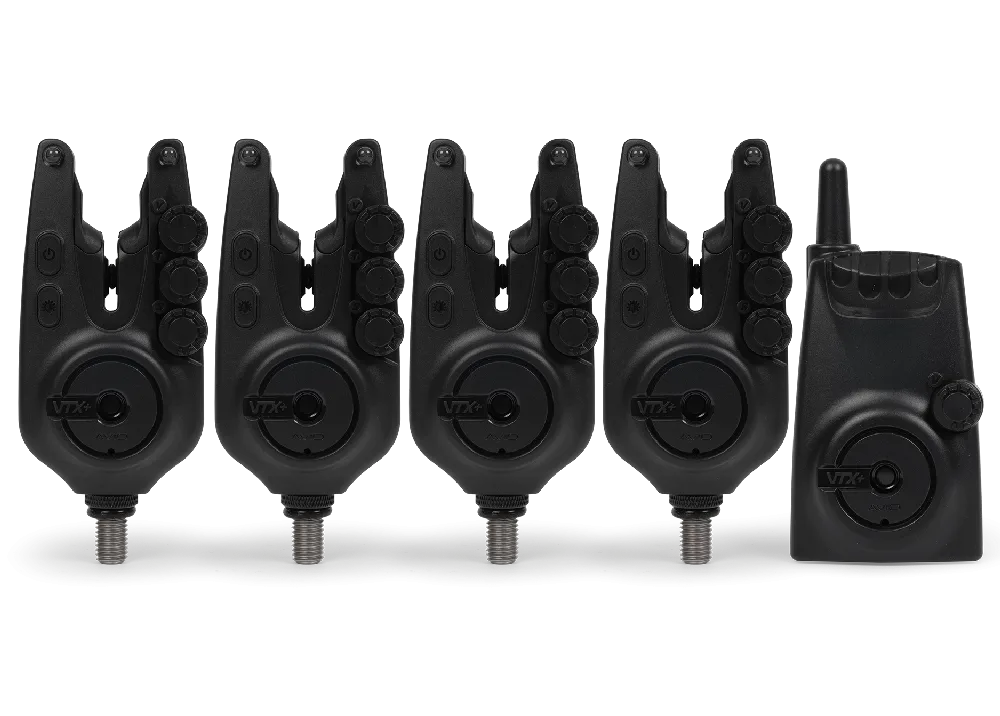 Avid carp sada signalizatorů vtx+ bite alarm set - 4+1