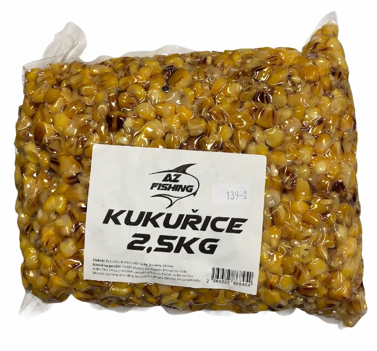 AzFishing Vařená Kukuřice Hmotnost: 2,5kg