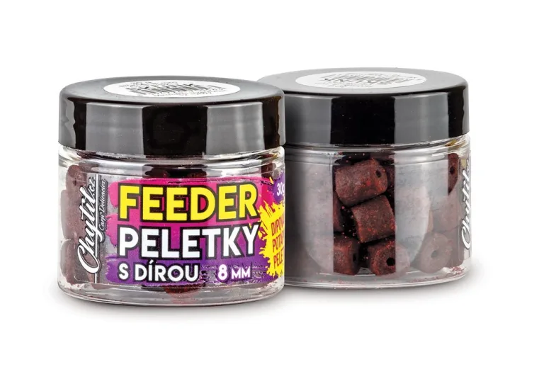 Chytil Feeder peletky s dírou 8mm 30g - Česnek