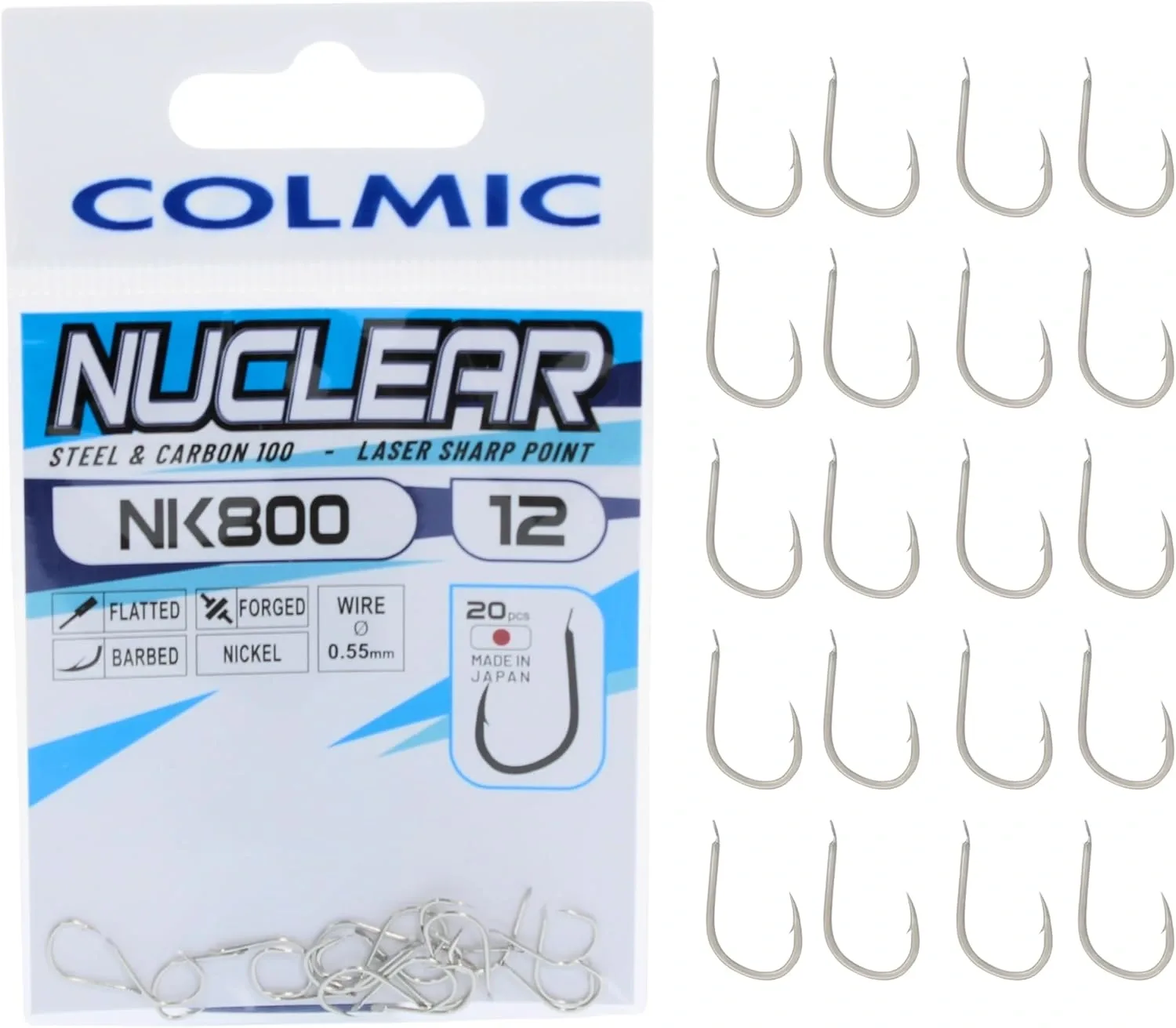 Colmic Háčky Nuclear NK800 20ks Velikost háčku: #6