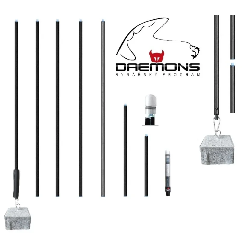 Daemons Sklopná Tyčová Bójka 05 s R LED Diodou