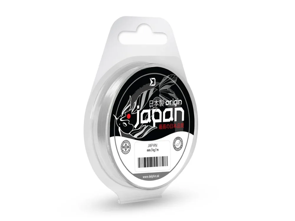 Delphin Vlasec Japan Origin Ultra čirá 50m - 0,128mm 1,41kg