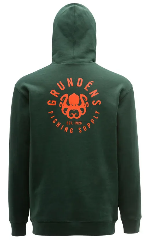 Grundéns mikina displacement dwr hoodie kraken deep forest - xl