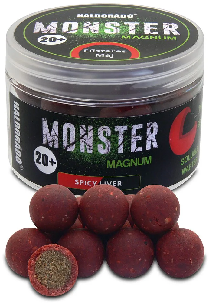 Haldorádó Boilies Monster Magnum 20mm 80g - Pikantní játra