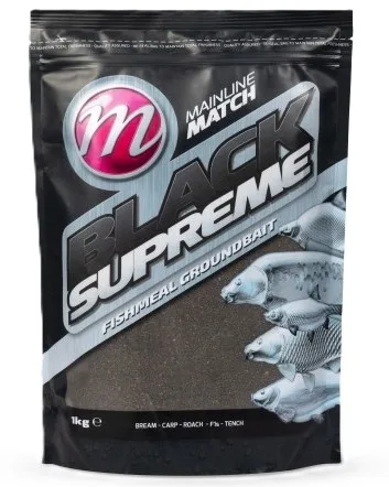 Mainline krmítková směs black supreme 1 kg