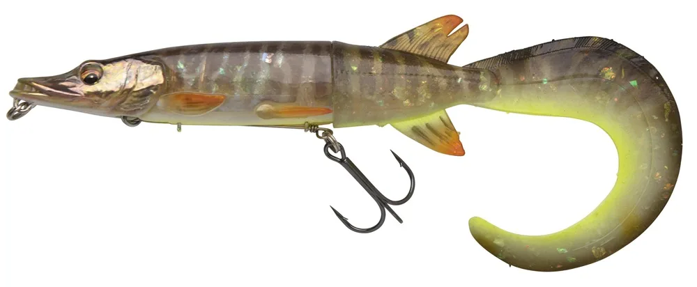 Savage gear gumová nástraha 3d hybrid pike slow sinking toxic pike - 17 cm 47 g