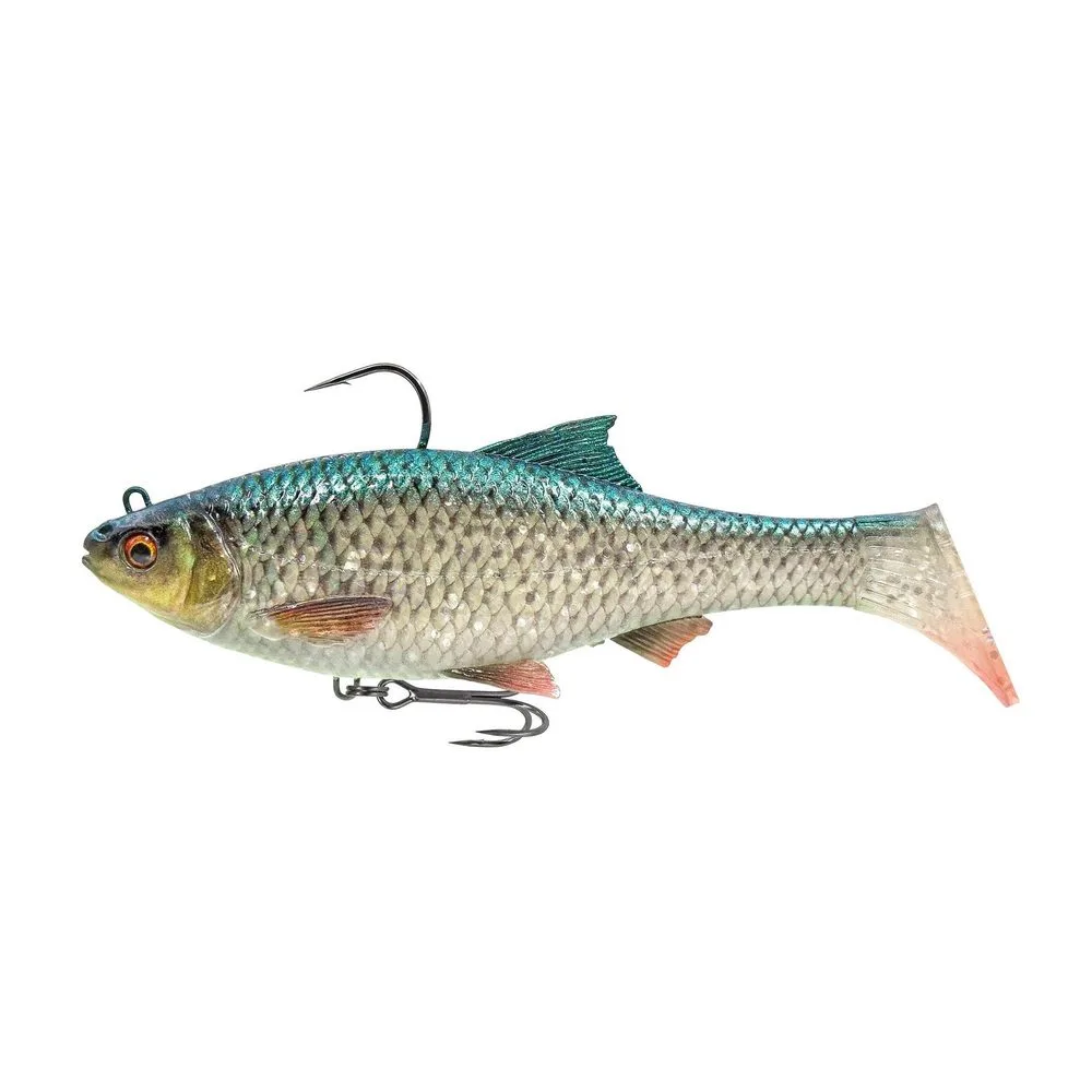 Savage Gear Gumová nástraha 3D Roach RTF Green Silver - 12cm 34g