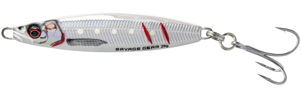 Savage gear pilkr psycho sprat sinking snowflake - 8,3 cm 35 g