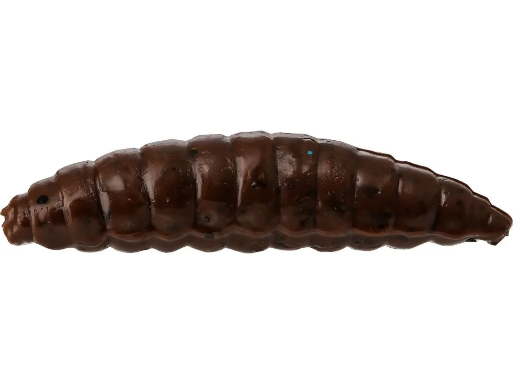 Westin gumová nástraha maggot floating dark brown 4,8 cm 2,2 g 8 ks - banana