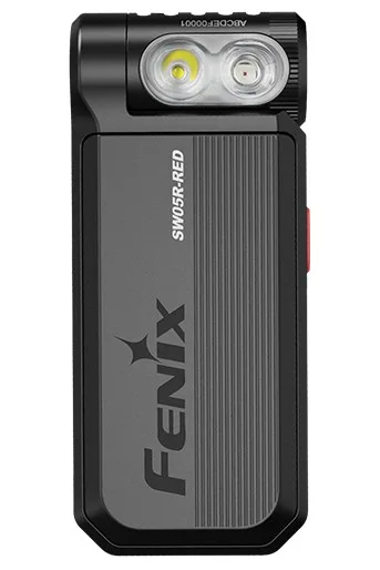 Fenix nabíjecí baterka sw05r-red černá
