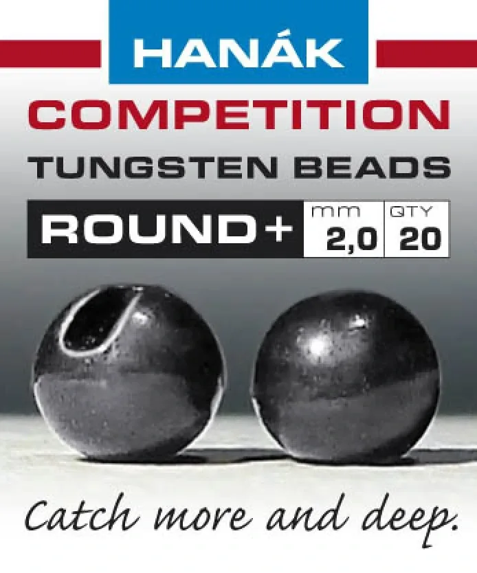 Hanák Competition Hanák Tungstenové Hlavičky Round Černý Nikl Průměr: 2,0mm