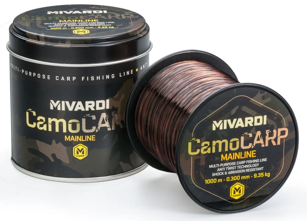Mivardi vlasec camocarp mainline 1000 m - 0,28 mm 8,25 kg