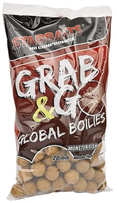 Starbaits Boilie Grab & Go Global Boilies Mega Fish Hmotnost: 1kg, Průměr: 24mm