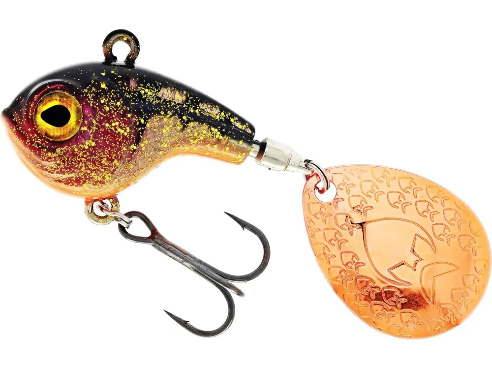 Westin nástraha dropbite tail jig copper perch - 3,7 cm 22 g