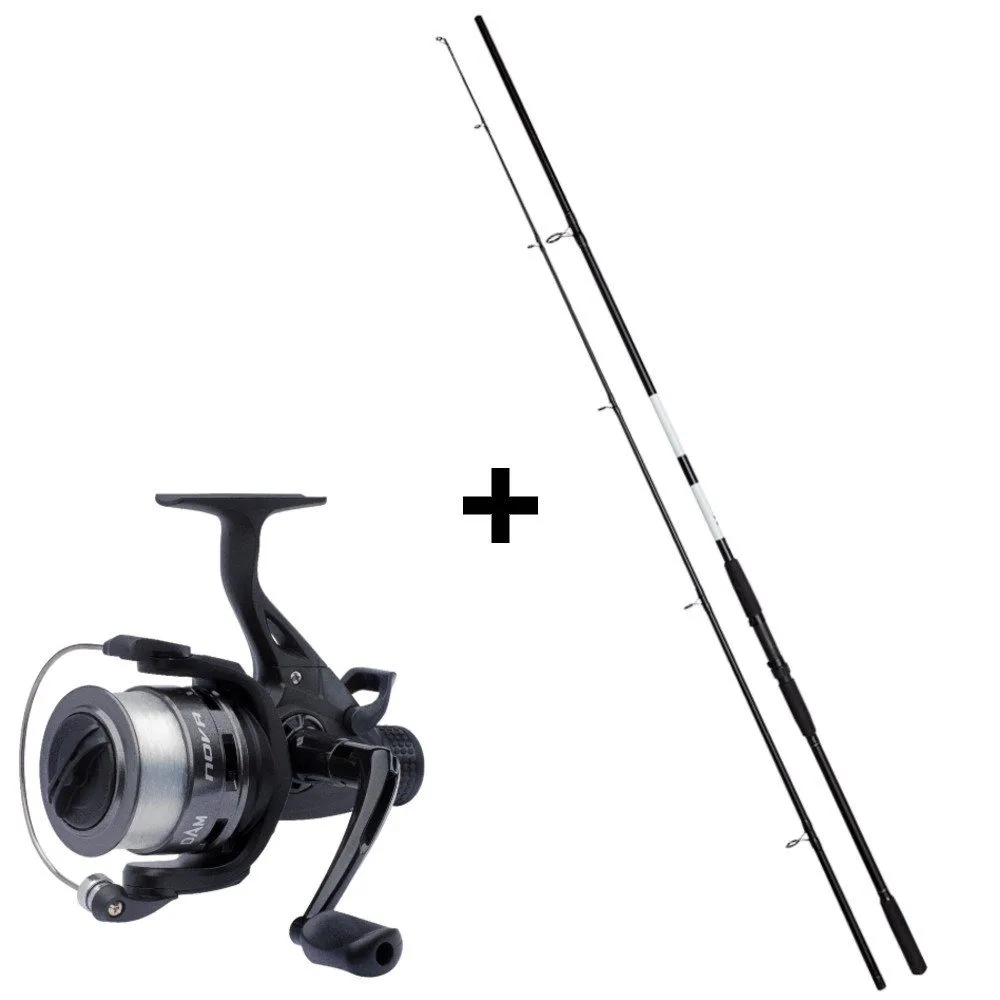 DAM Prut Base-X Carp 3m 3lb 2sec 40mm Action + Naviják Quick Nova 4000 FS