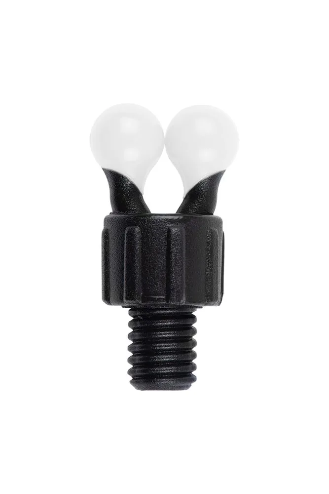 Fox Kuličkový klip Black label Bobbin Clip 3ks - White