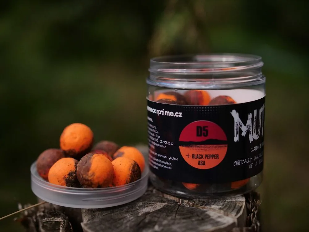 G.B.U. Boilies Mutant D5 + Black Pepper + ASA - 24mm