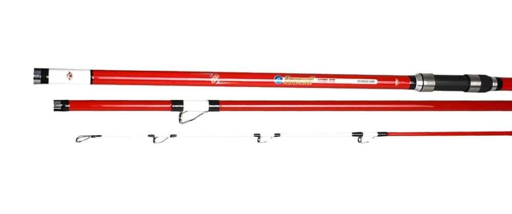 Mikado prut surfcast litore 4,20 m 100-200 g 3-díl