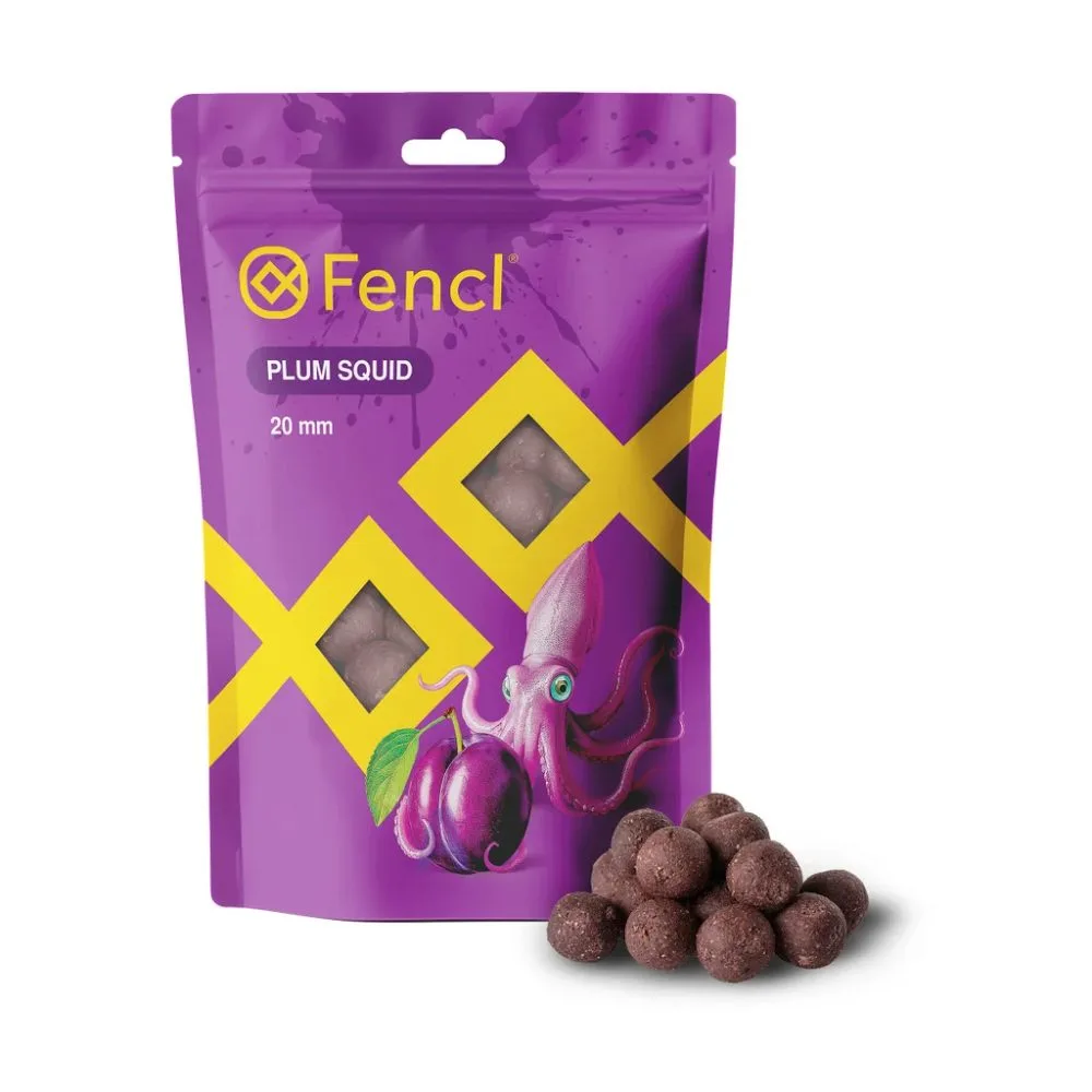 Fencl Boilie Plum Squid - 24mm 900g