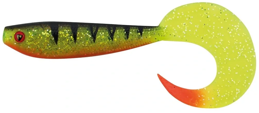 Fox Rage Gumová Nástraha Pro Grub Fire Tiger Délka: 12cm
