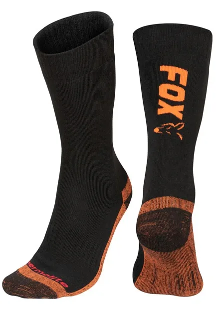 Fox Termo Ponožky Collection Socks Black / Orange Velikost: 40-43