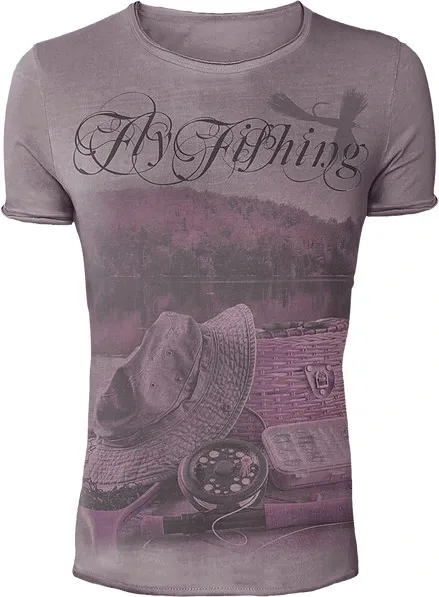 Hotspot Design Tričko Vintage Fly Fishing Velikost: XL