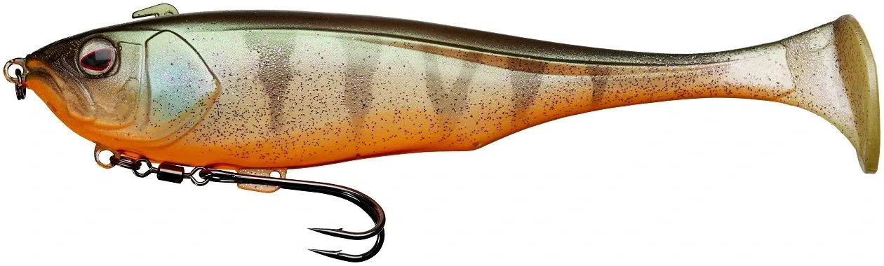 Illex Gumová Nástraha Dunkle Agressive Perch Délka: 19,5cm, Hmotnost: 62g