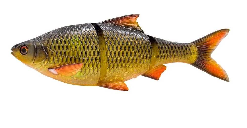 Savage gear gumová nástraha 3d line thru roach slow sinking clear rudd - 25 cm 206 g