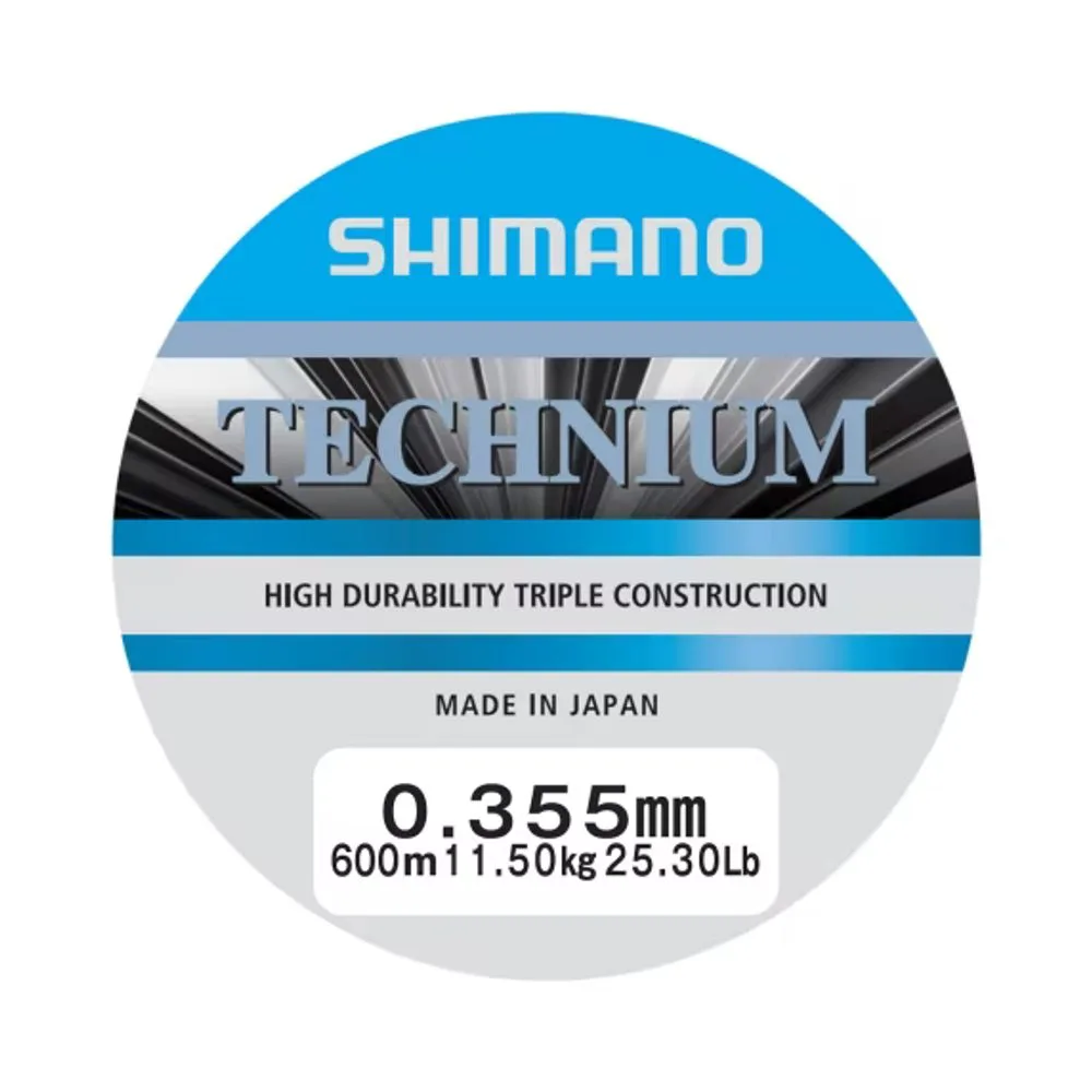 Shimano Vlasec Line Technium A Mono Grey - 0,355mm 11,5kg 600m