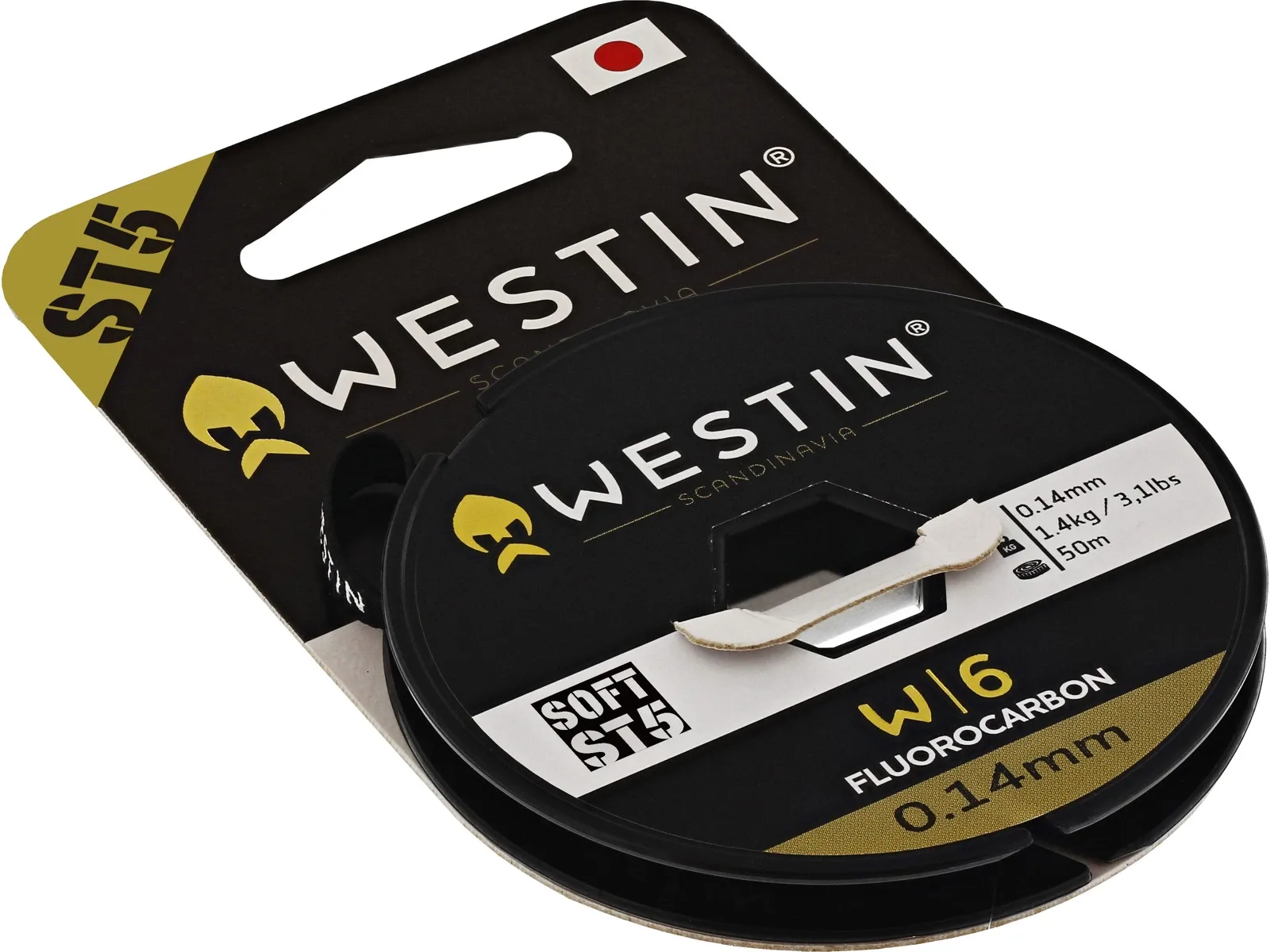 Westin Fluorocarbon W6 ST5 Clear Délka: 30m, Nosnost: 9,2kg, Průměr: 0,38mm