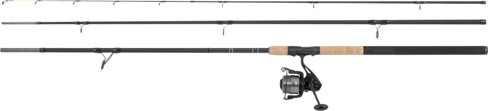 Zebco prut target fish heavy feeder combo 3,9 m 150 g + naviják 5000 0,28 mm