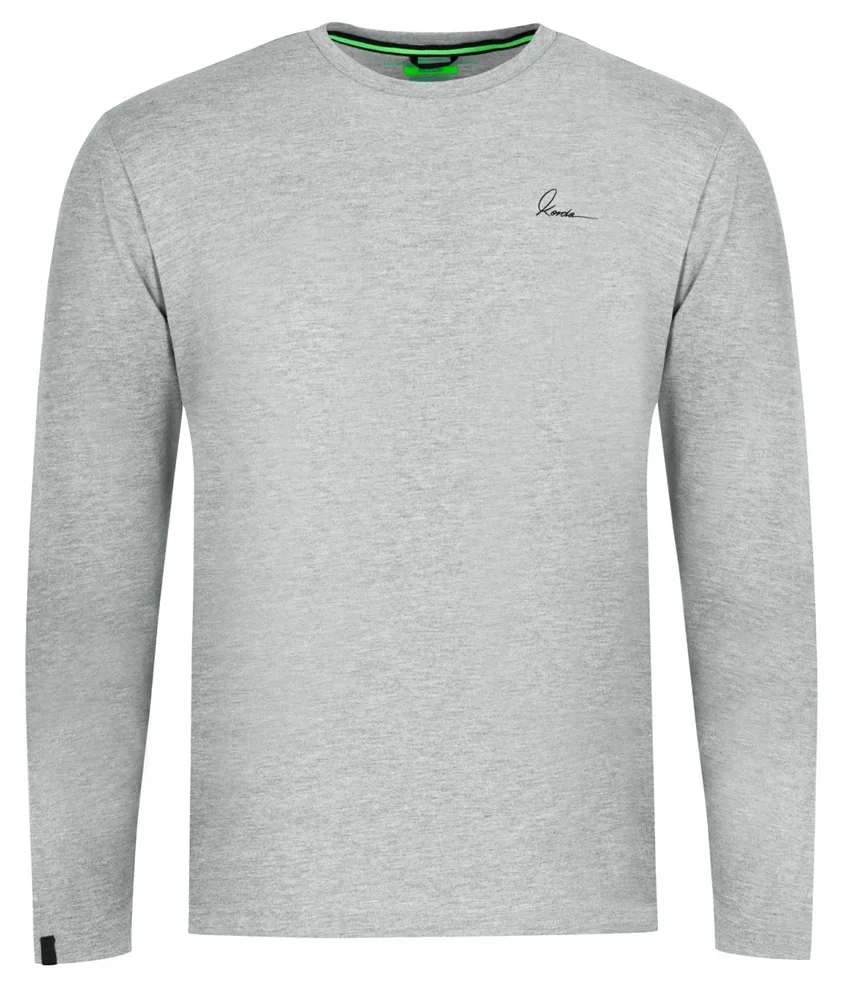 Korda triko minimal tee ls heather grey - s