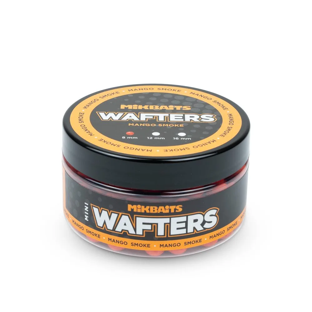 Mikbaits Mini Boilie Wafters 100ml - Mango SMOKE