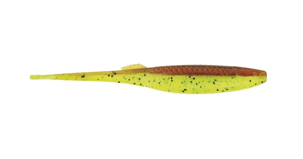 Rapala Gumová nástraha CrushCity The Stingman 3" 7,5cm 2g 10ks - Motor Oil Chartreuse / MOCH