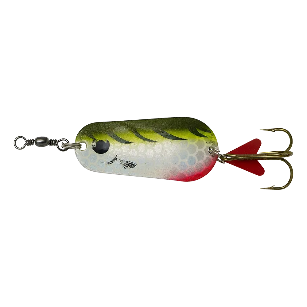 Dam Plandavka Effzett Standard Spoon Olive/Chartreuse Tiger UV Délka: 8cm, Hmotnost: 45g