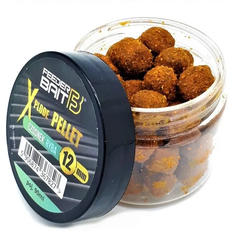 FeederBait Plovoucí Pelety Xplode Pop-Up Pellet 12mm Průměr: 12mm, Příchuť: Vanilka