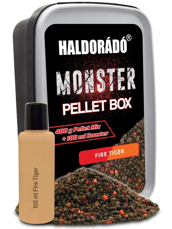 Haldorádó pelety monster pellet box 400 g 2 mm - fire tiger
