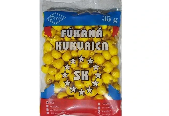 Kingfisher Foukaná Kukuřice 40g Příchuť: Halibut