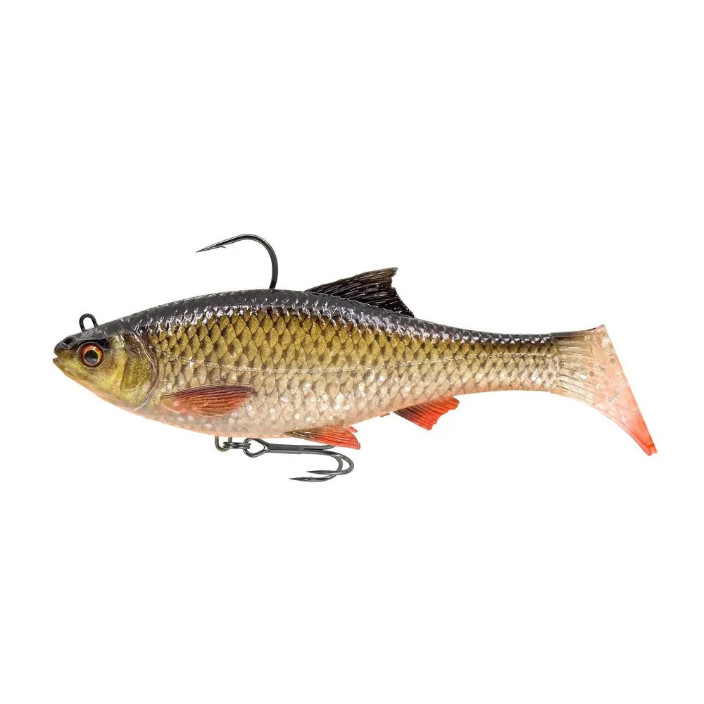 Savage Gear Gumová nástraha 3D Roach RTF Clear Rudd - 12cm 34g